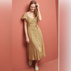 Anthropologie Bolano animal print dress in size 12